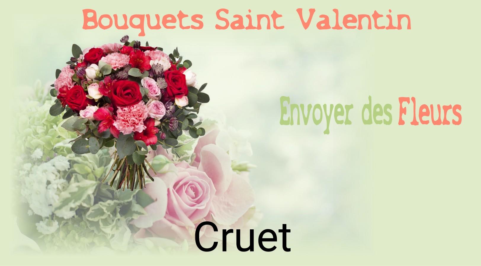 Roses de Saint-Valentin livrées à Cruet